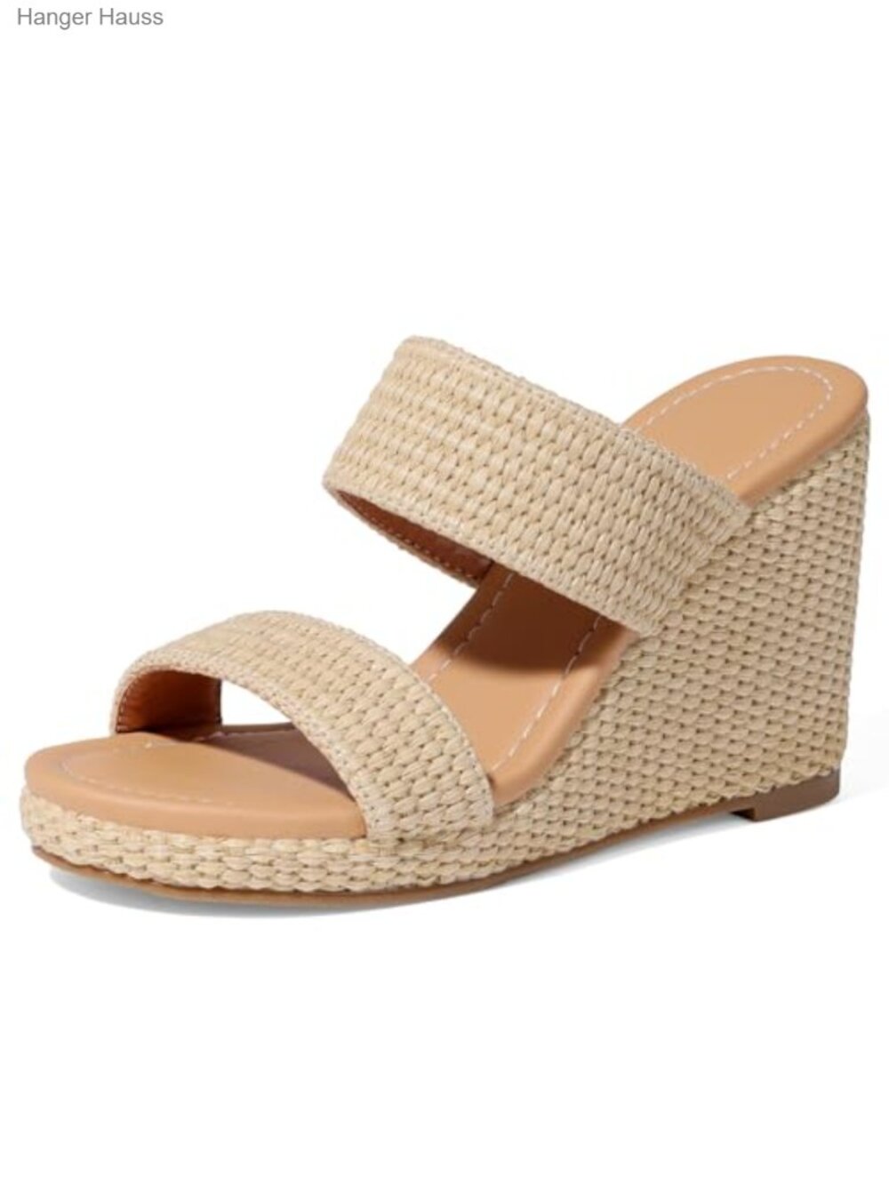mikarka Wedge Sandals Open Toe Slide Espadrilles